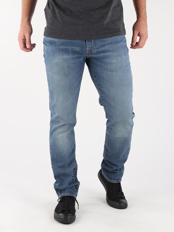 Džíny LEVI'S 511 Slim Fit Marshmallow Fire Warm Modrá