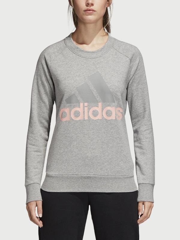 Mikina adidas Performance Ess Lin Sweat Šedá