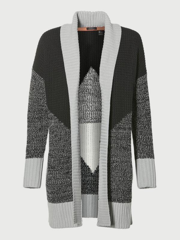 Svetr O´Neill LW Jacquard Cardigan Černá