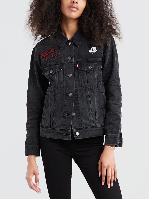 Bunda LEVI'S Ex-Boyfriend Trucker Modrá