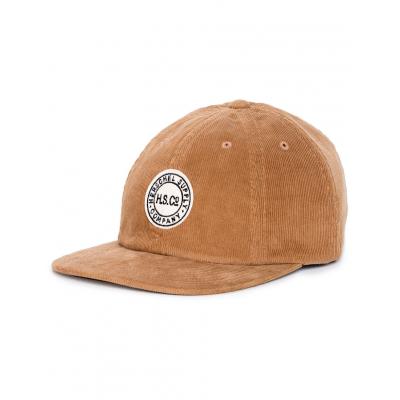 Kšiltovka Herschel Supply Glenwood Caramel Corduroy/Tan Leather