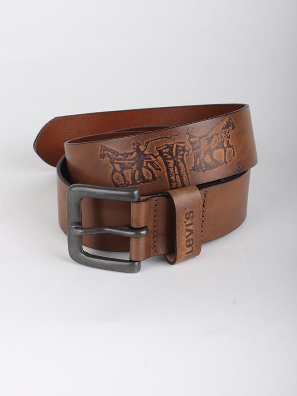 Pásek LEVI'S 11378 Belts Hnědá
