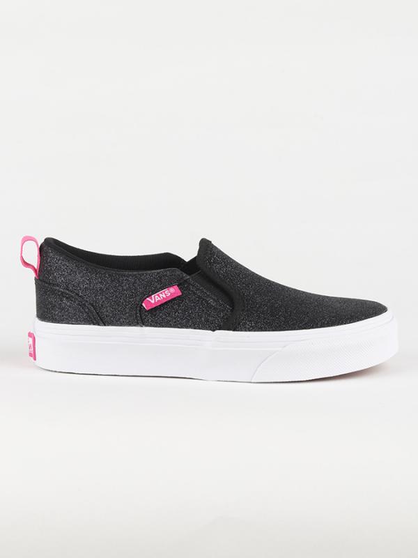 Boty Vans My Asher (Glitter) Black Černá