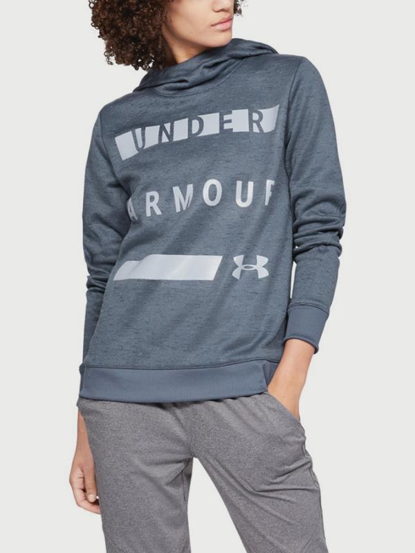 Mikina Under Armour Synthetic Fleece Pullover Wm Modrá