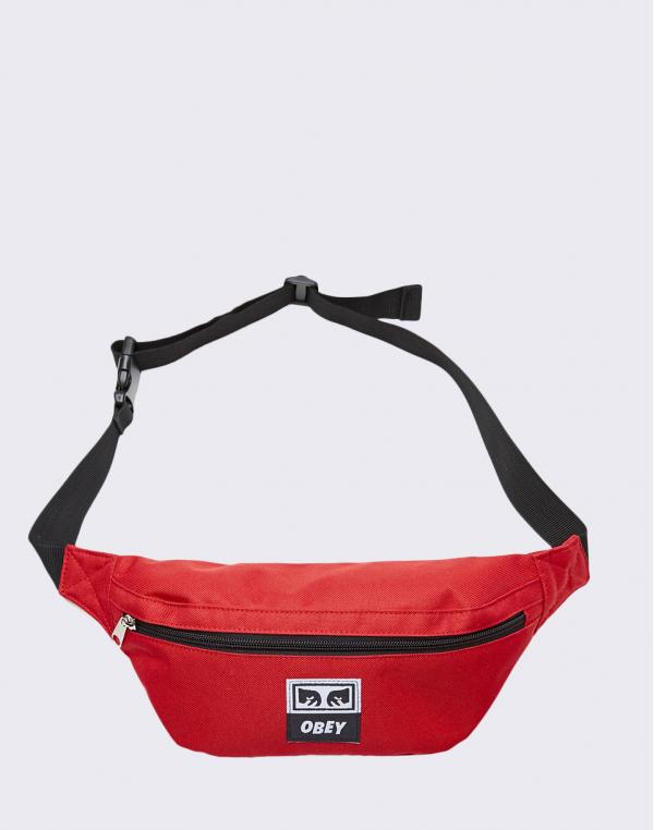 Obey Daily Sling Pack Hot Red