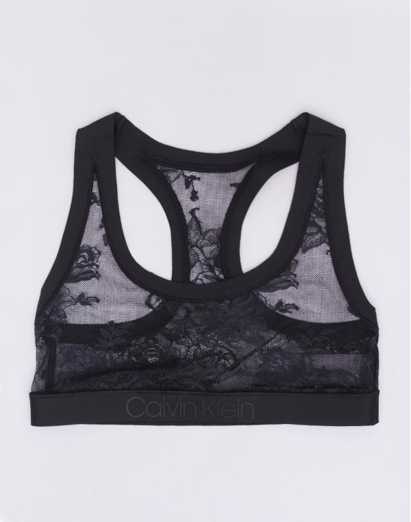 Calvin Klein Unlined Bralette Black S