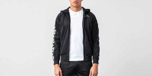 Kappa Authentic Ander Disney Zip Hoodie Black