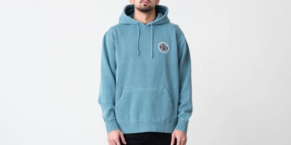 Stüssy Skateman Pig. Dyed Hoodie Slate