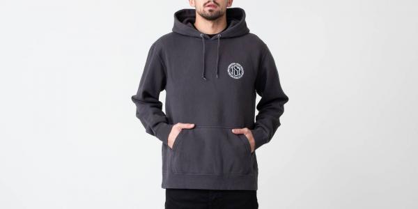 Stüssy Skateman Pig. Dyed Hoodie Black