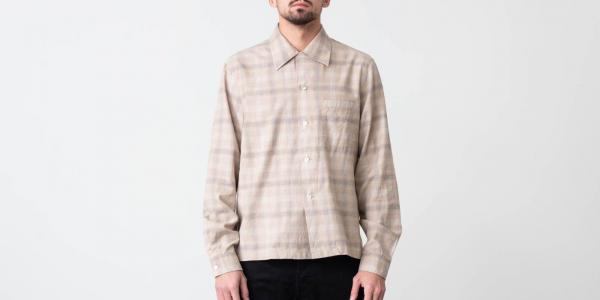 Our Legacy P. X. Evening Shirt Yellow Shadow Check