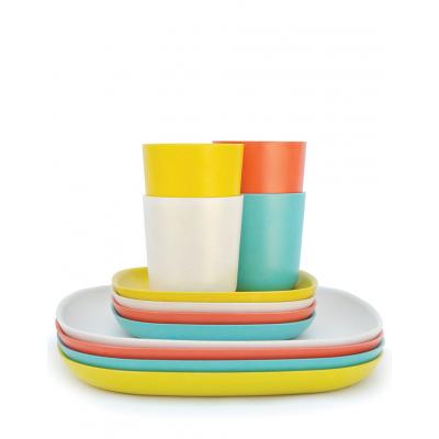 Dárkový Pack EKOBO Gusto Lunch Set 2 persimmon/ white/ lagoon/ lemon