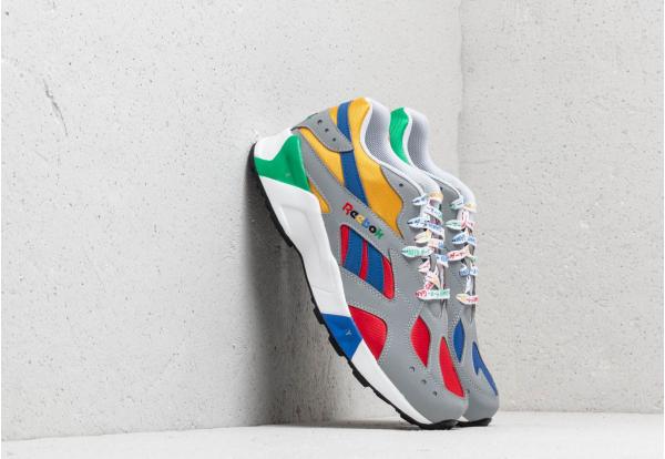 Reebok x Billy's Aztrek Grey/ Colbalt/ Big Green
