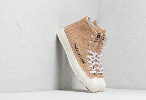 Converse x Golf Le Fleur Chuck Taylor All Star 70 Hi Curry/ Egret/ Black