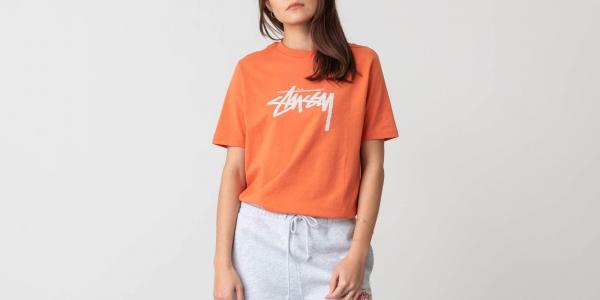 Stüssy Stock Tee Rust