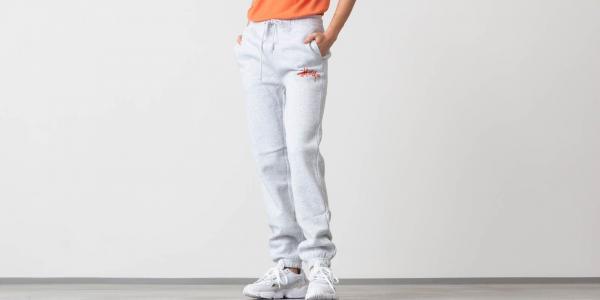 Stüssy Basic Logo Sweat Pants Ash Heather
