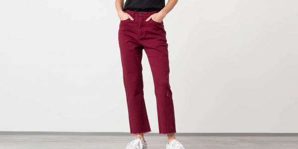 Lazy Oaf x Daria I Hate Everybody Pants Burgundy