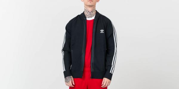 adidas Black Friday Knitted Track Top Black