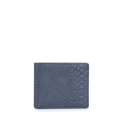 Peněženka Herschel Supply Hank Leather Charcoal Snake