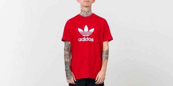 adidas Originals Trefoil Tee Power Red