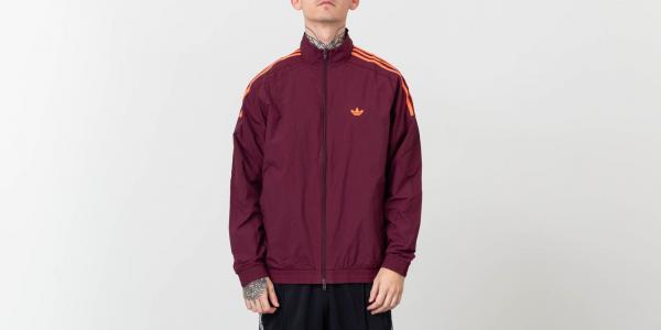adidas Originals Flamestrike Tracktop Crewneck Maroon