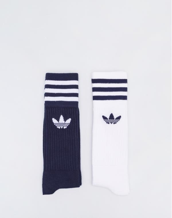 adidas Originals Solid Crew 2PP Dark Blue/White 43-46