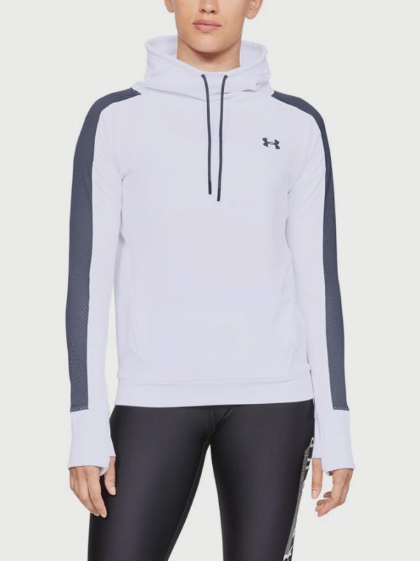 Mikina Under Armour Featherweight Fleece Funnel Bílá