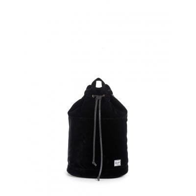 Batoh Herschel Supply Hanson Black Velvet/Black Leather