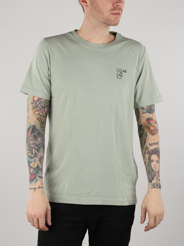 Tričko Lee Tee Pale Mint Zelená