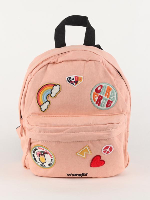 Batoh Wrangler Badge Backpack Peach Parfait Oranžová