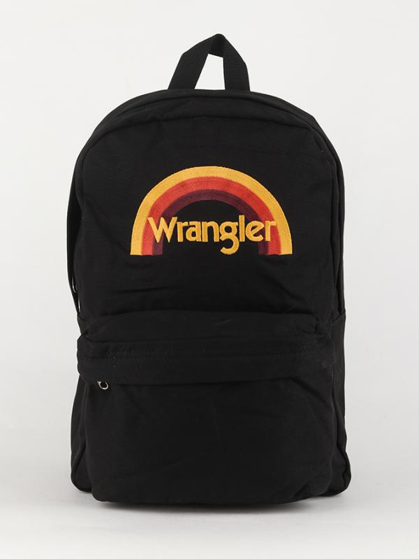 Batoh Wrangler Rainbow Bkp Black Černá