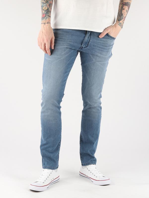 Džíny Wrangler Larston Solar Blue Modrá