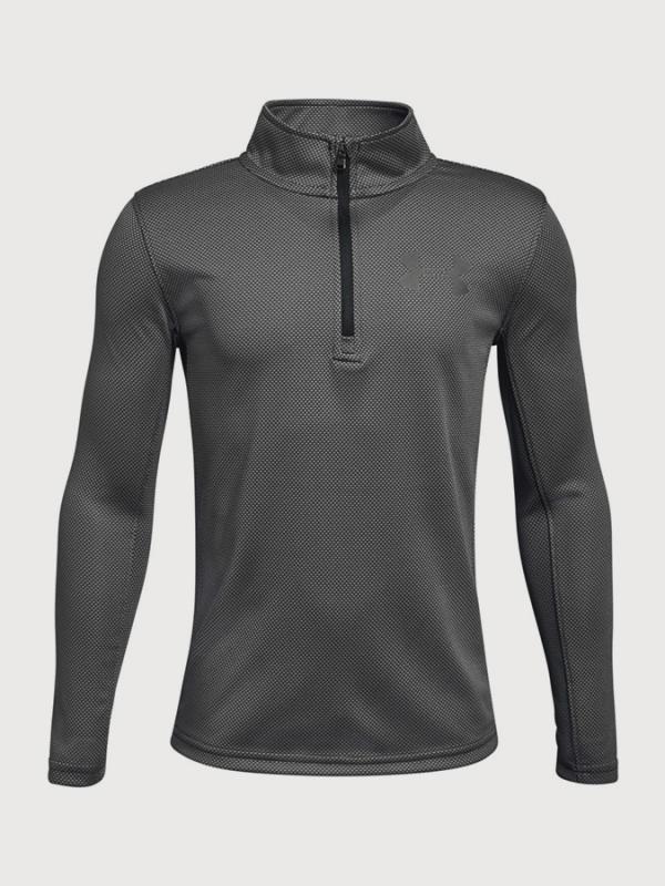 Mikina Under Armour Textured Tech 1/4 Zip Černá