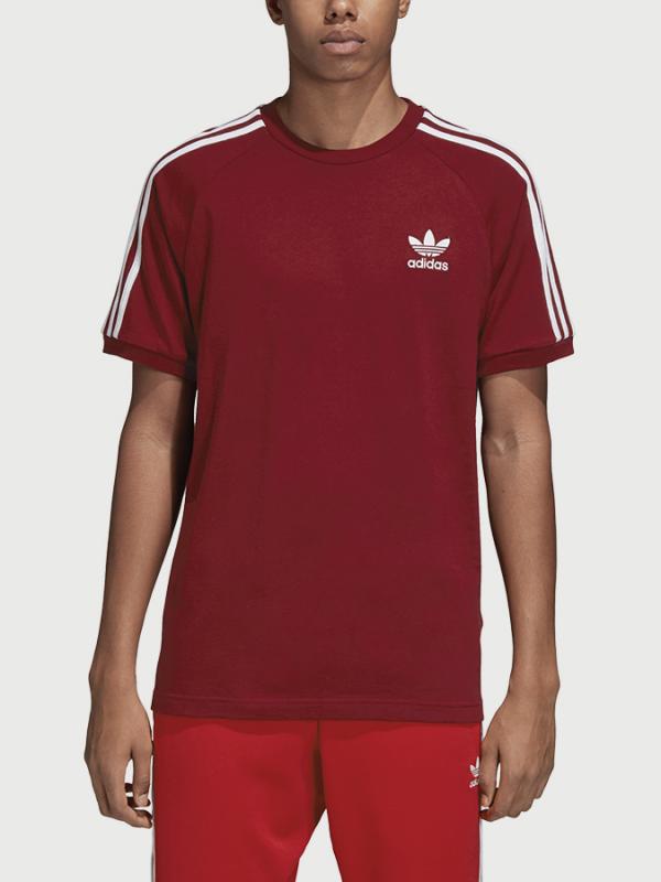 Tričko adidas Originals 3-Stripes Tee Červená