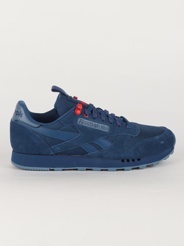 Boty Reebok Classic CL Leather Mu Modrá