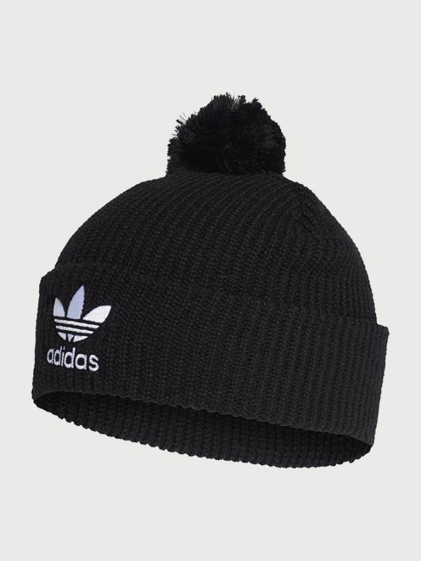 Čepice adidas Originals Pom Pom Beanie Černá