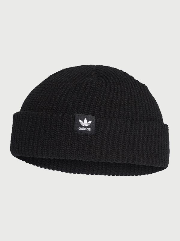 Čepice adidas Originals Short Beanie Černá