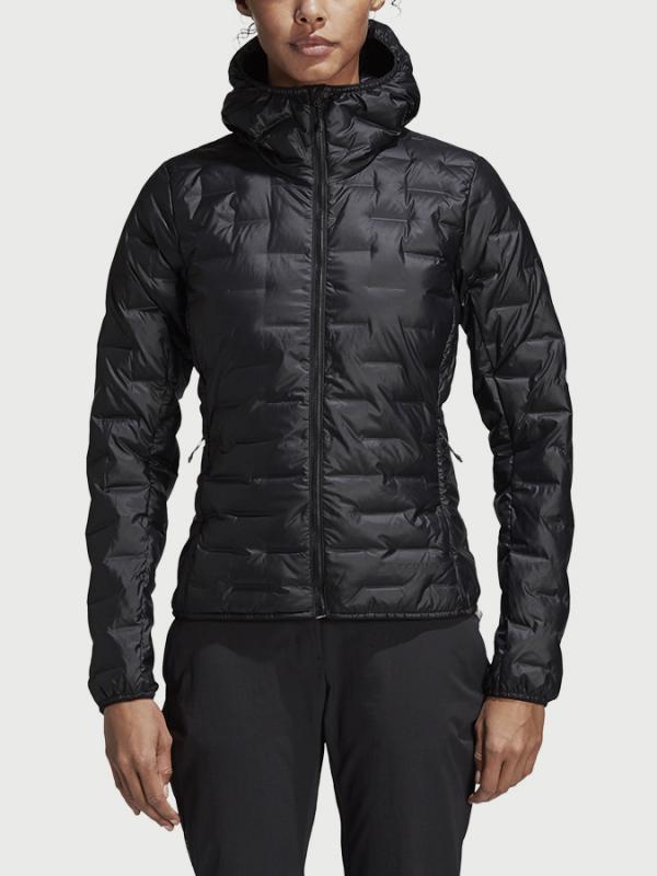 Bunda adidas Performance W Light Down Ho Černá