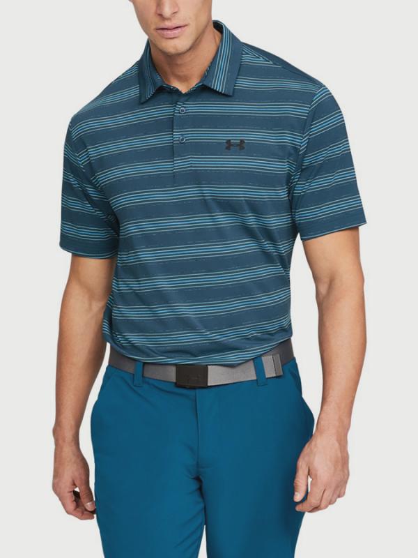 Tričko Under Armour Playoff Polo Modrá