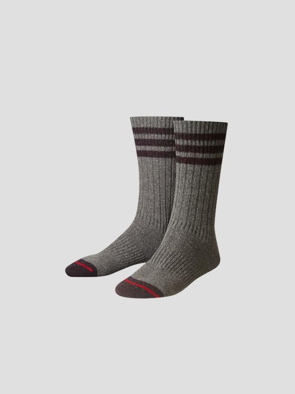 Ponožky LEVI'S 084LS REGULAR CUT STRIPE 1P Šedá