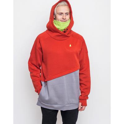 Mikina Pinetime HiRise rust orange