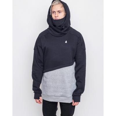 Mikina Pinetime HiRise black grey
