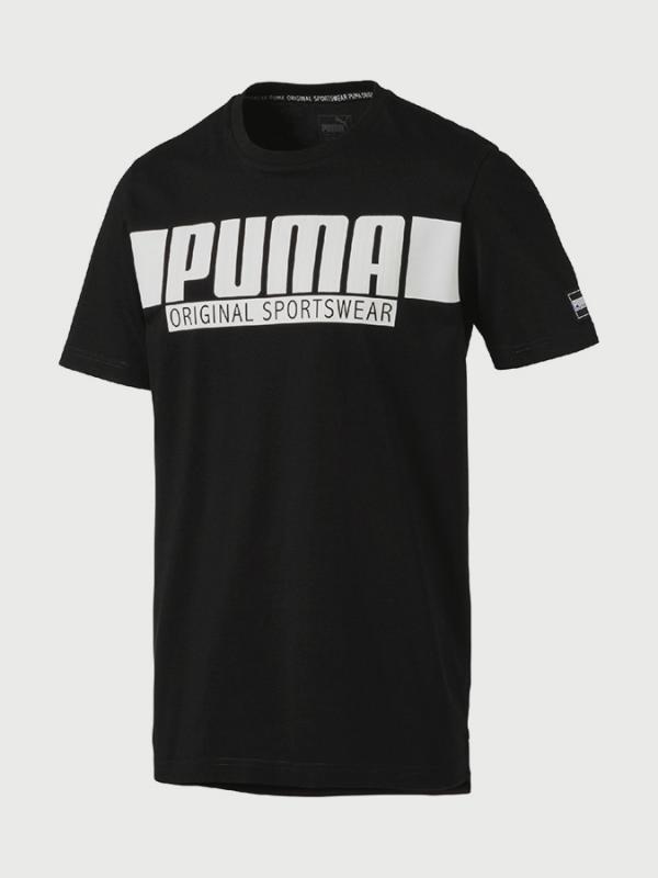 Tričko Puma STYLE Athletics Graphic Tee Černá