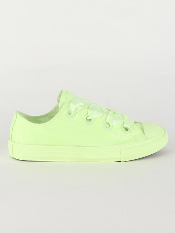 Boty Converse Chuck Taylor AS Big Eyelets OX Zelená