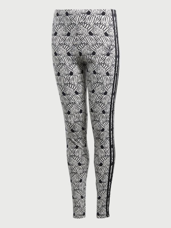 Legíny adidas Originals J Zbr Leggings Šedá