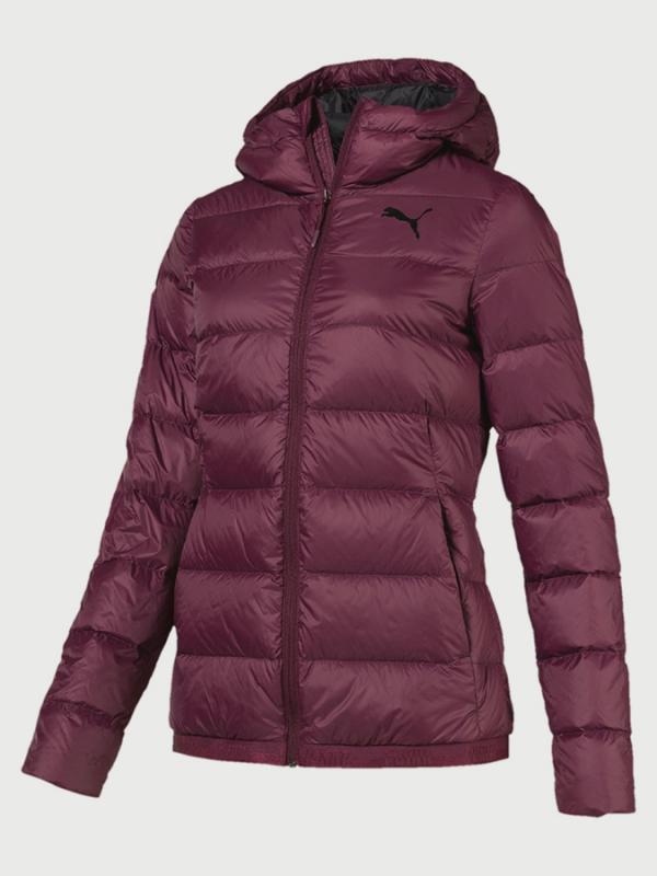 Bunda Puma PWRWarm packLITE 600 HD JKT Červená