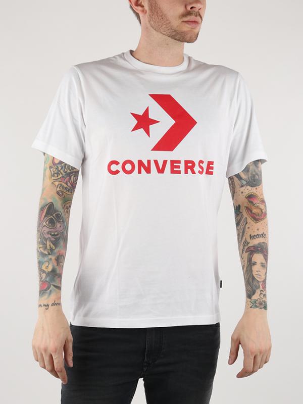 Tričko Converse M Star Chevron Tee Bílá