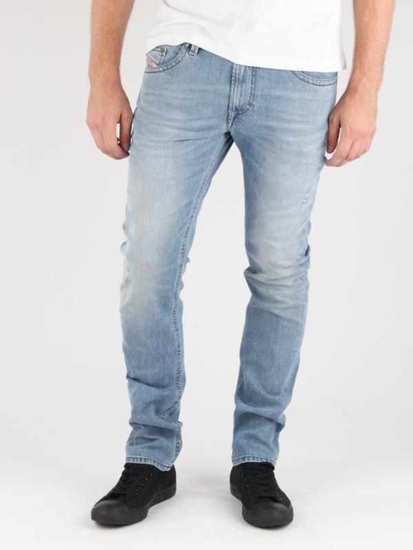 Džíny Diesel Thavar L.32 Pantaloni Modrá