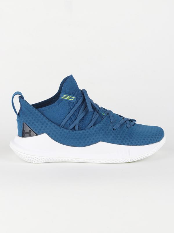 Boty Under Armour Curry 5 Modrá