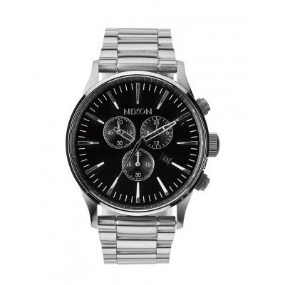 Hodinky Nixon Chrono Black
