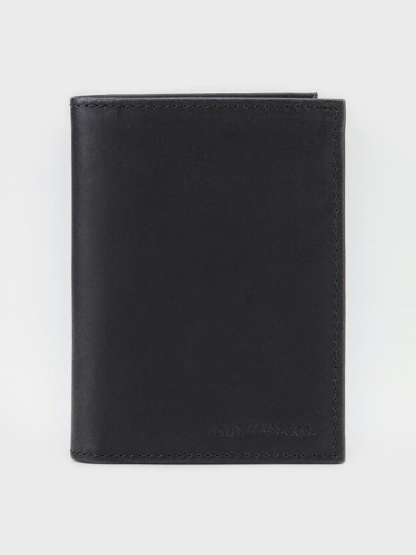 Peněženka LEVI'S Casual Classics Knoll Coin Bifold - Wave Černá